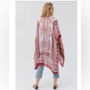 Urban Outfitters Aria Printed Robe Kimono